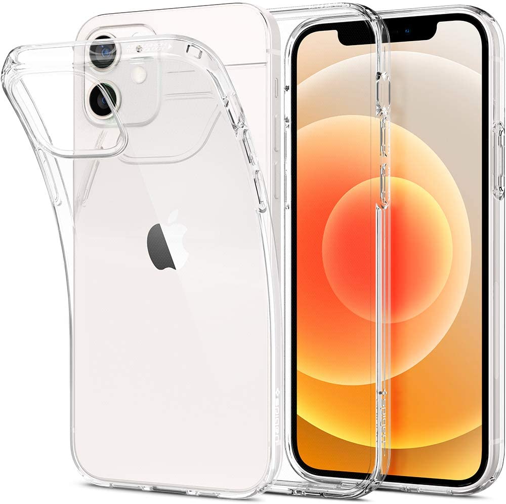 Spigen Liquid Crystal designed for iPhone 12 case and iPhone 12