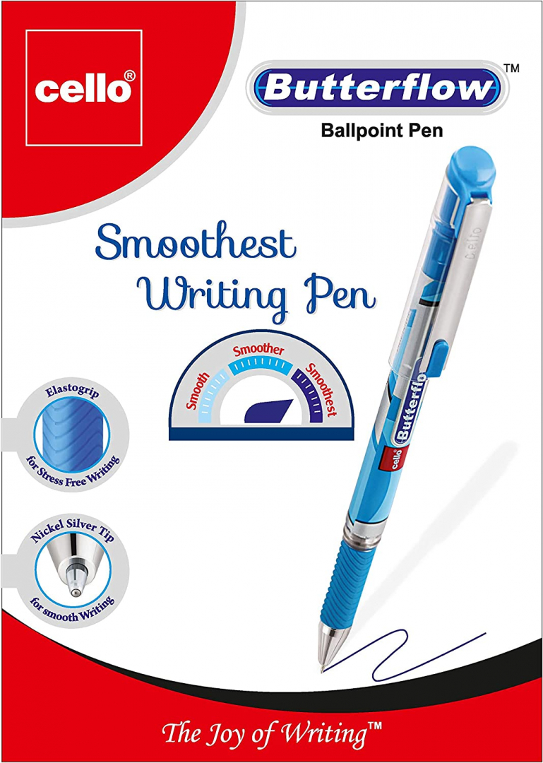 Smooth Writing Cello Butterflow Elegance Pen Price Smooth Writing