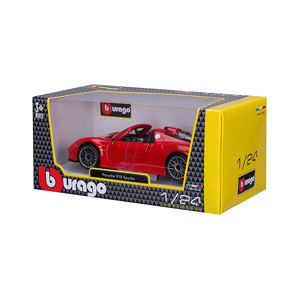 Bburago 1:24 scale Porsche 918 Spyder Diecast Vehicle