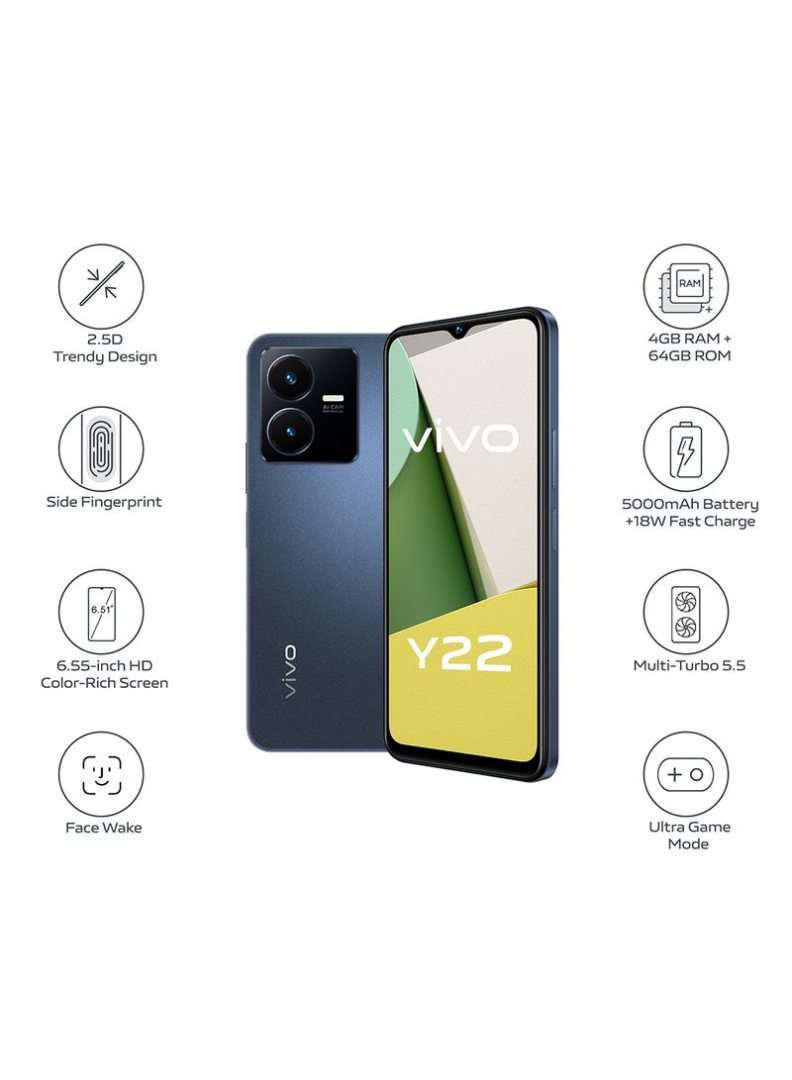 Vivo Mobile Phone Vivo Y22 smartphone StoreUs