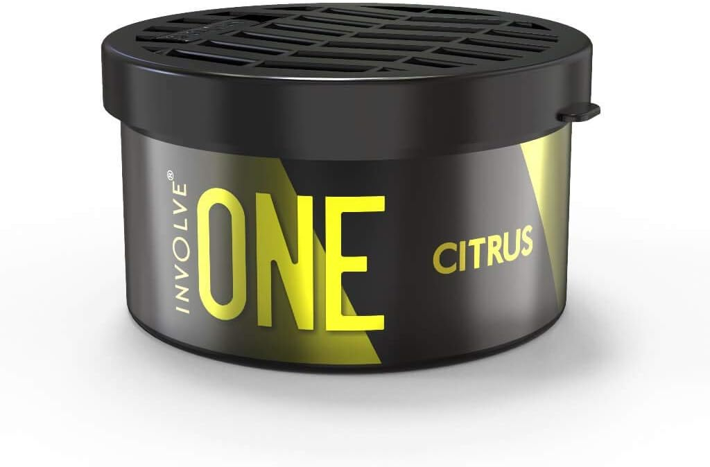 Involve Your Senses ONE Citrus Fragrance Organic Car Perfume