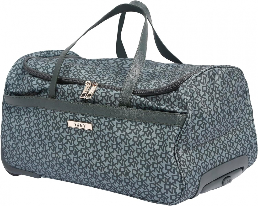 Dufflebag Dkny Duffle Travel Bag DKNY Vintage Signature Wheeled