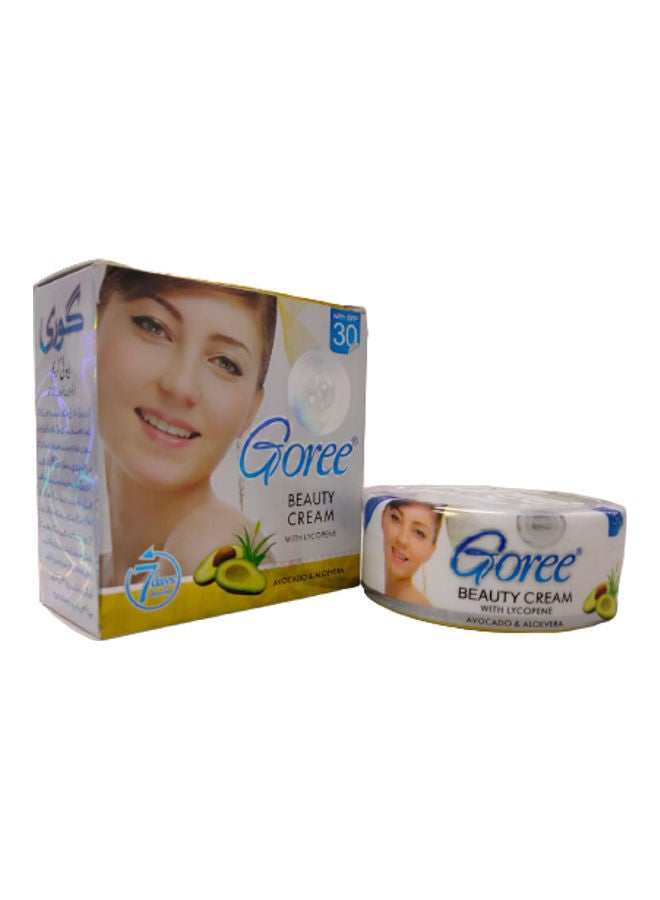 Goree Whitening Beauty Creams 5個セット Goree Beauty Cream with Lycopene, White, 150 Grams, Pack of 5