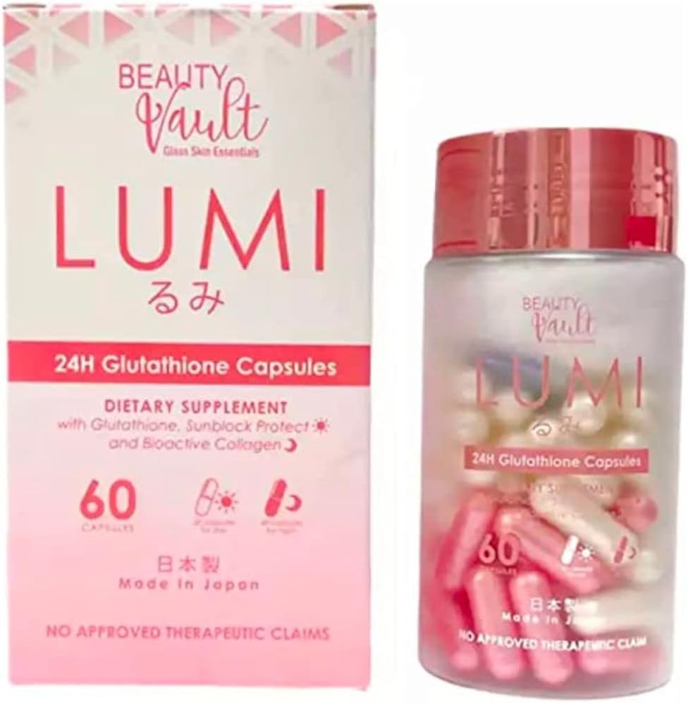 その他 5  BOTTLES BEAUTY VAULT LUMI Beauty Vault Lumi 24H Glutathione Capsules, 60 Capsules