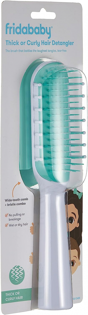 Fridababy Thick Or Curly Hair Detangling Kids Brush By Fridababy