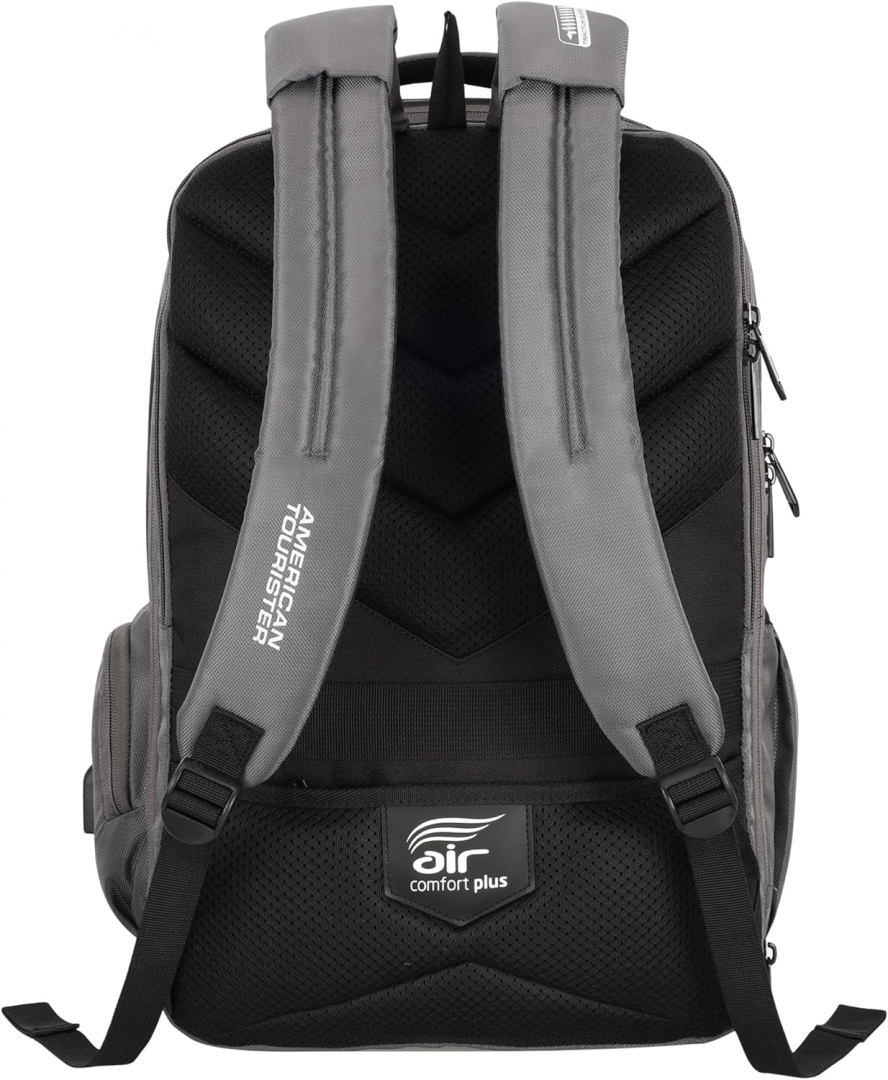 American Tourister Segno Polyester Unisex Laptop Backpack Exp