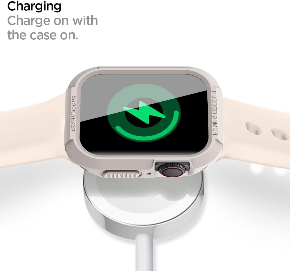 Spigen Rugged Armor Protector Designed For Apple Watch Case Series