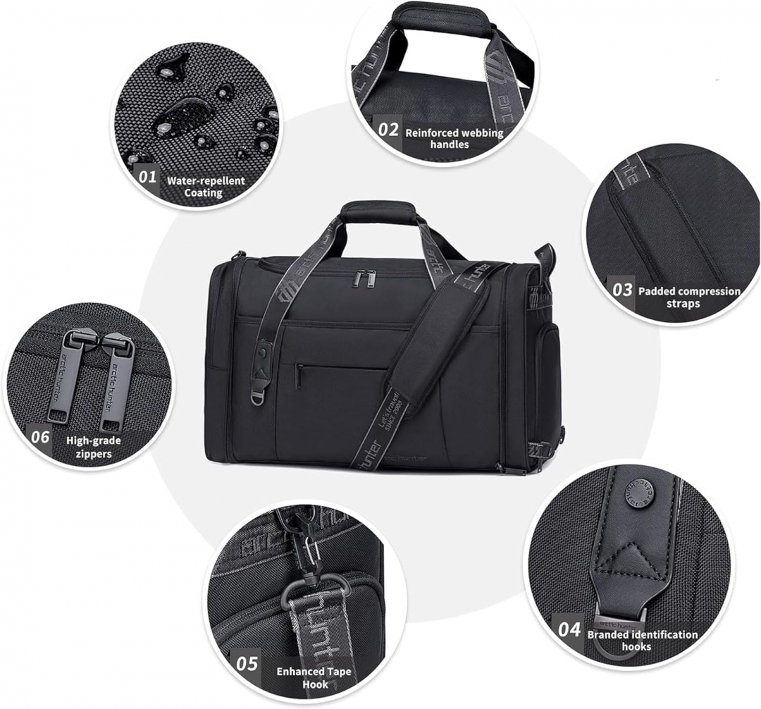 Arctic Hunter Lx00021 Foldable Duffel Bag Water Resistant Travel