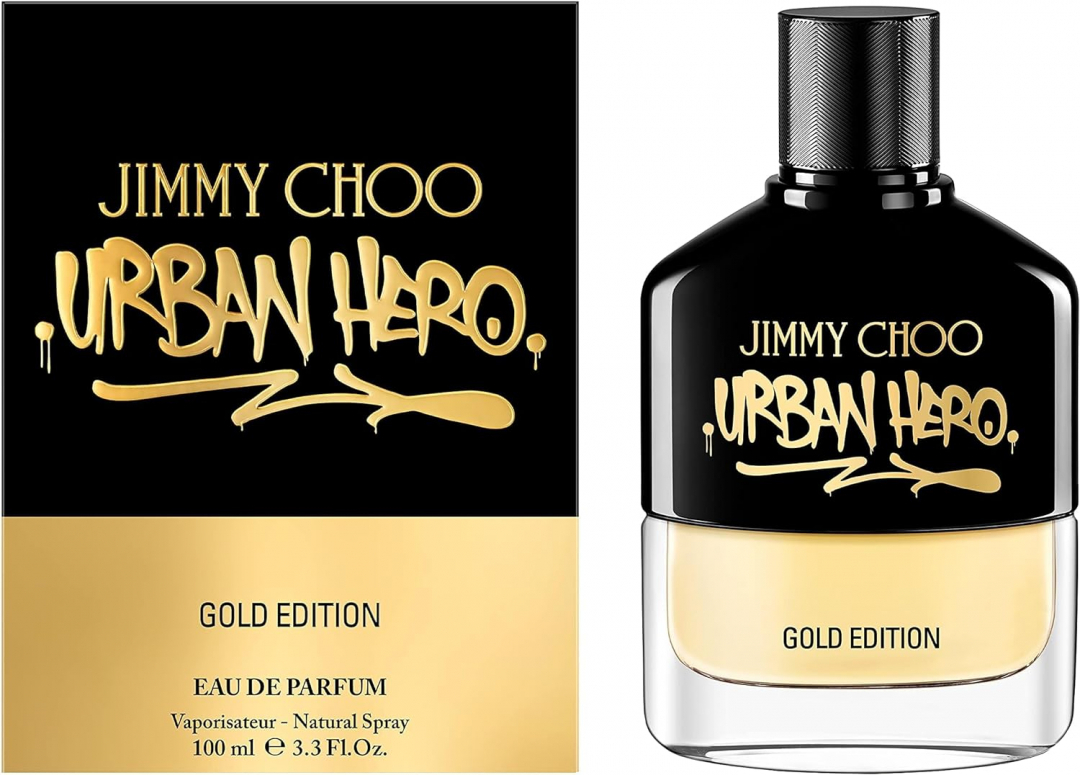 Jimmy Choo Urban Hero Gold Edition for Men Eau De Parfume 100 Ml