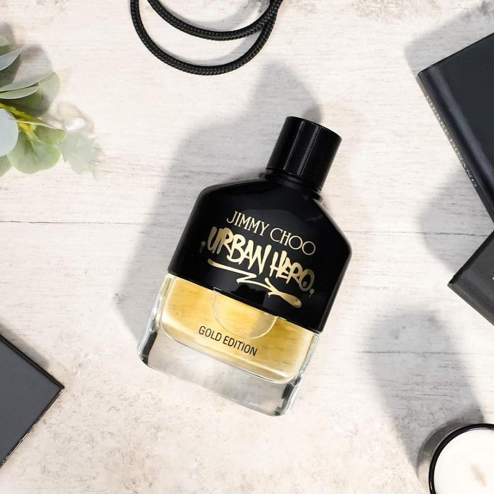 Jimmy Choo Urban Hero Gold Edition for Men Eau De Parfume 100 Ml