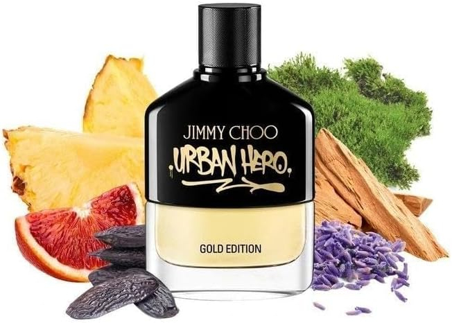 香水(男性用) JIMMY CHOO URBAN HERO GOLD EDITION 100ml Jimmy Choo Urban Hero Gold Edition Eau de Parfum Spray for Men 100