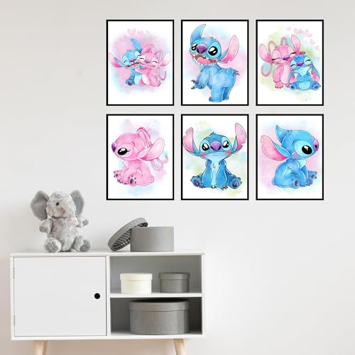 BigWig Prints Lilo and Stitch Poster, Stitch Room Decor, Stitch