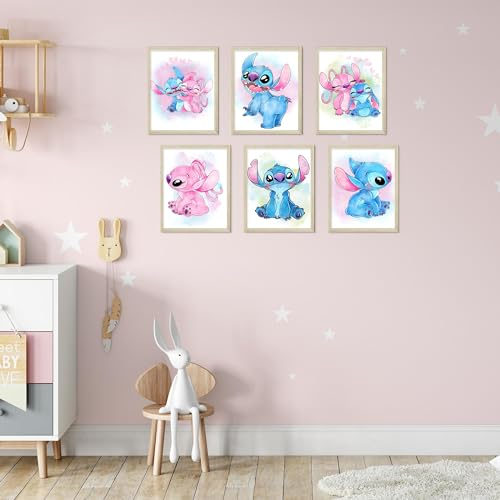 BigWig Prints Lilo and Stitch Poster, Stitch Room Decor, Stitch