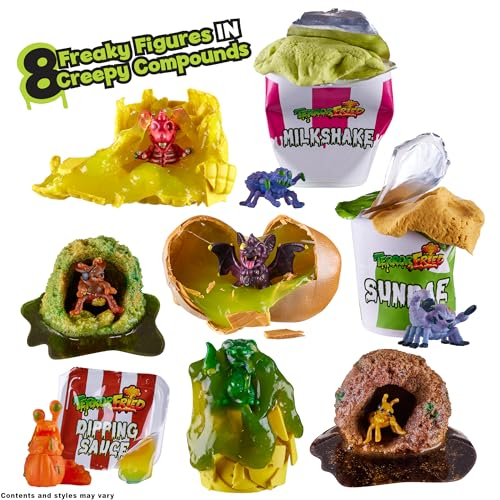 Terror Fried Gross Bucket - Fast Food Themed Gross Toys With Slime & Figures