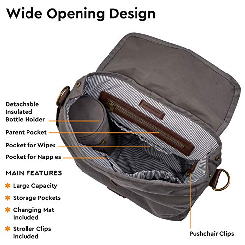 Bababing Barca Changing Baby Bag Multifuncitonal Backpack with