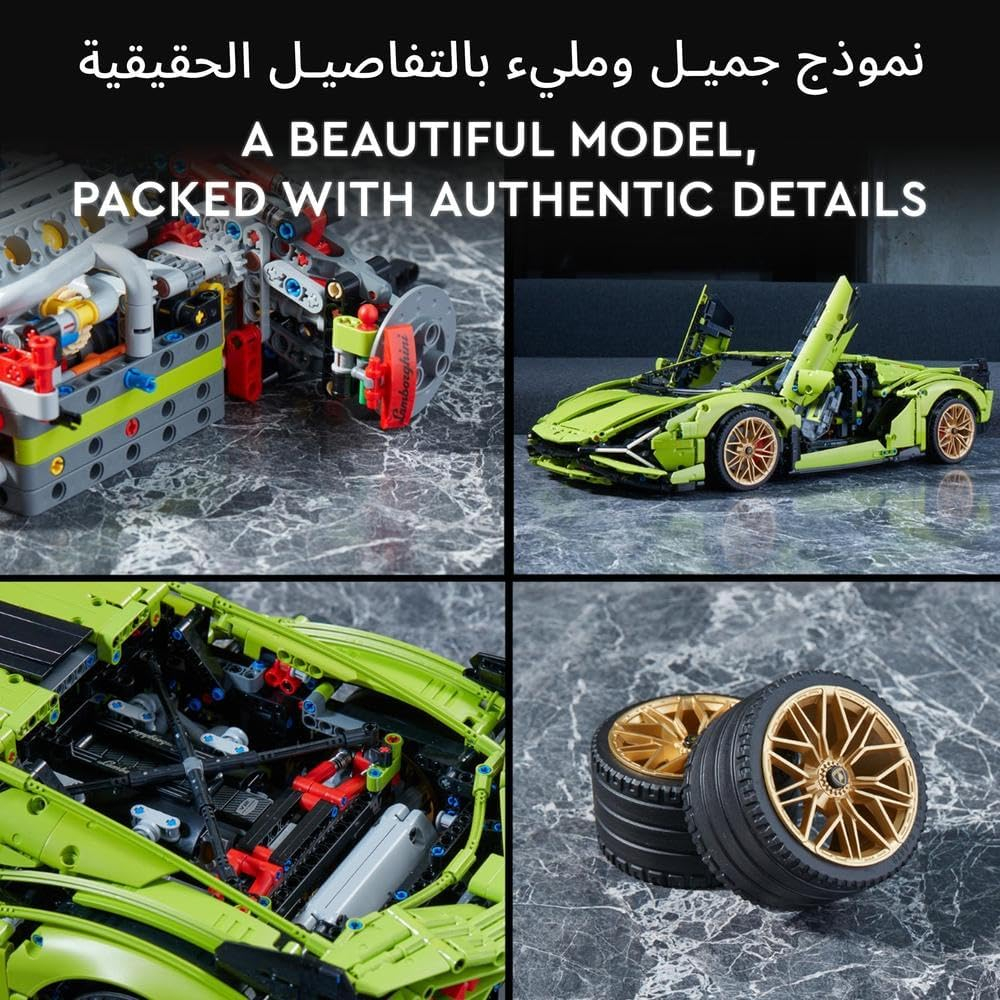 LEGO 42115 Technic Lamborghini Sian FKP 37 Race Car Model Building