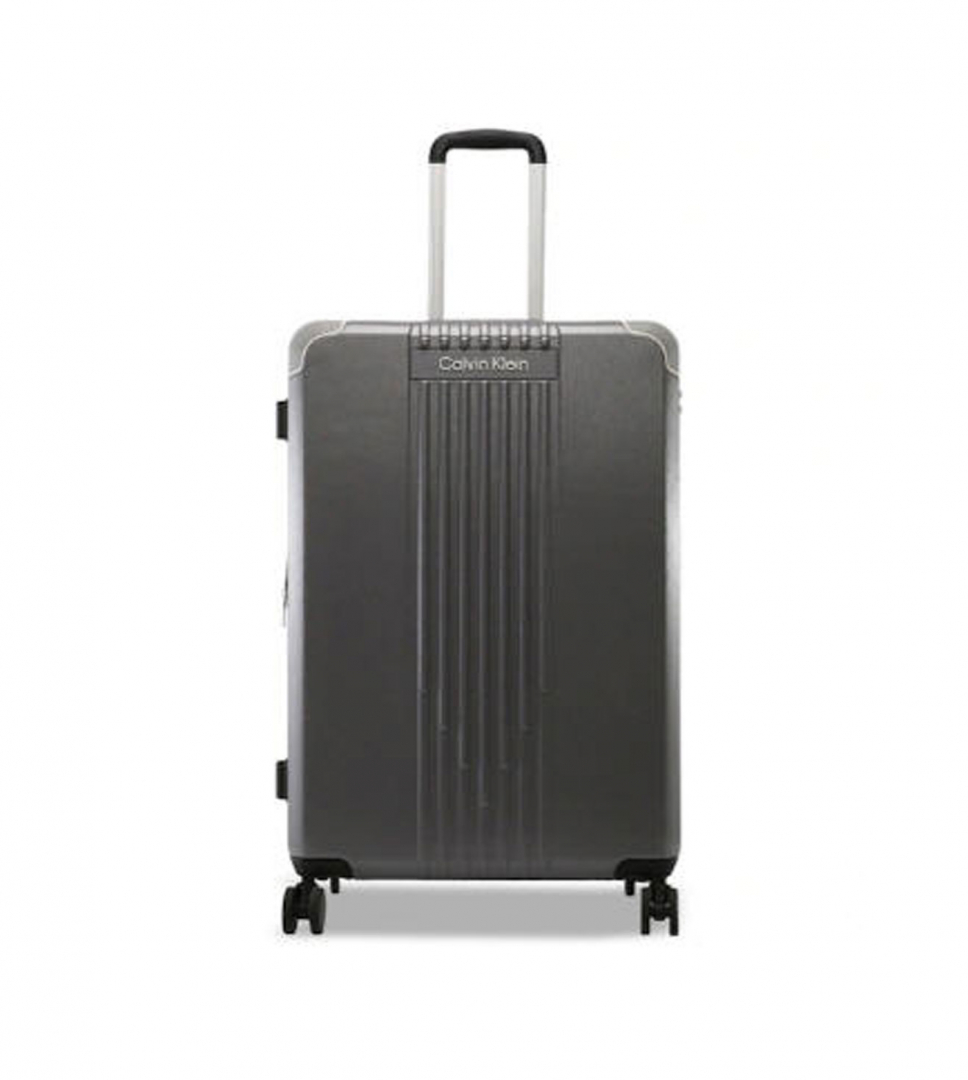 Calvin Klein Luggage Rl2-Lh818-Silver, 28 Inch Large