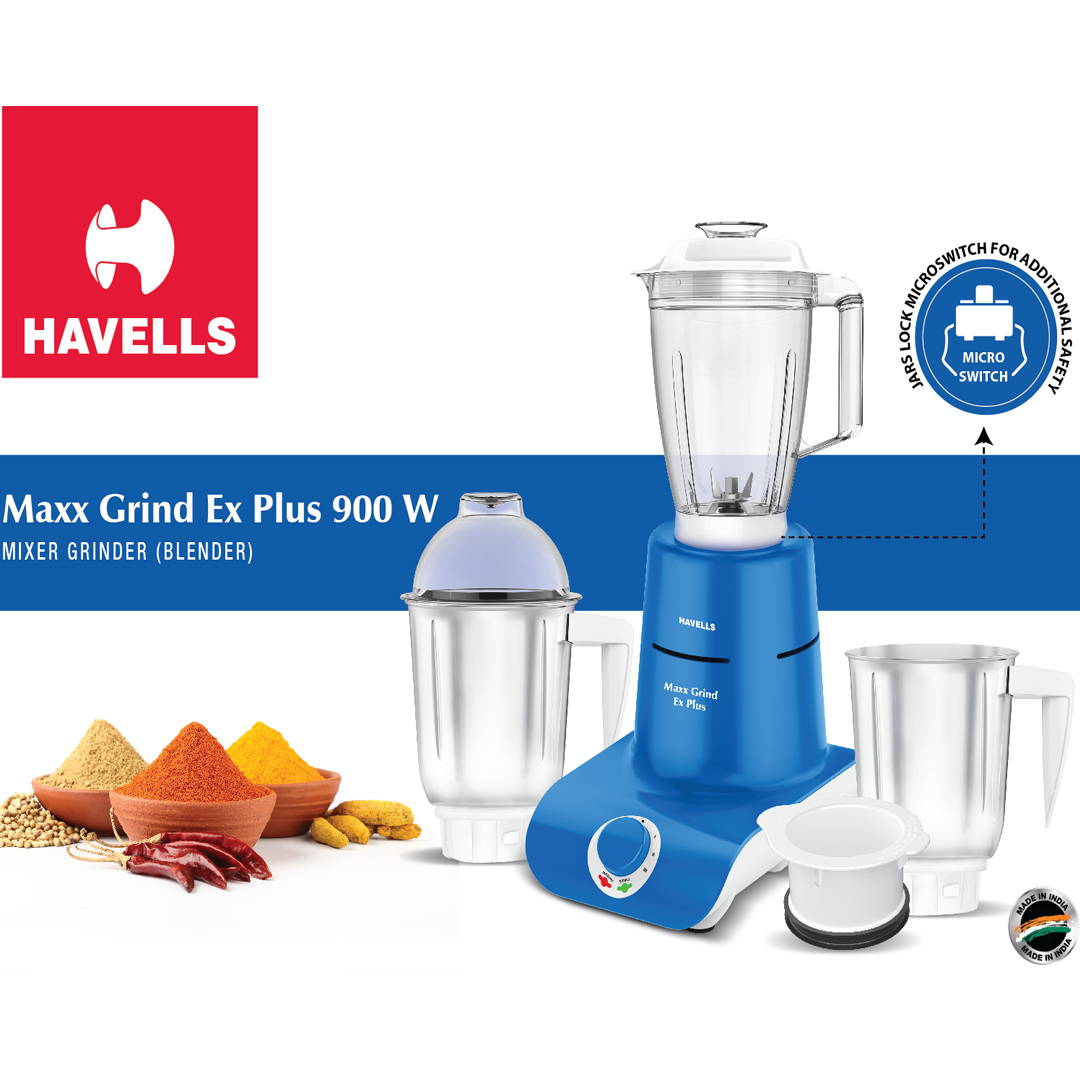 Blender Havells Maxx Grind Plus Buy Havells 900W Maxx Grind Ex