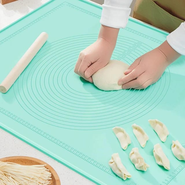 Silicone Baking Mat Rolling Kneading Pad Pastry Tool Crepes Pizza